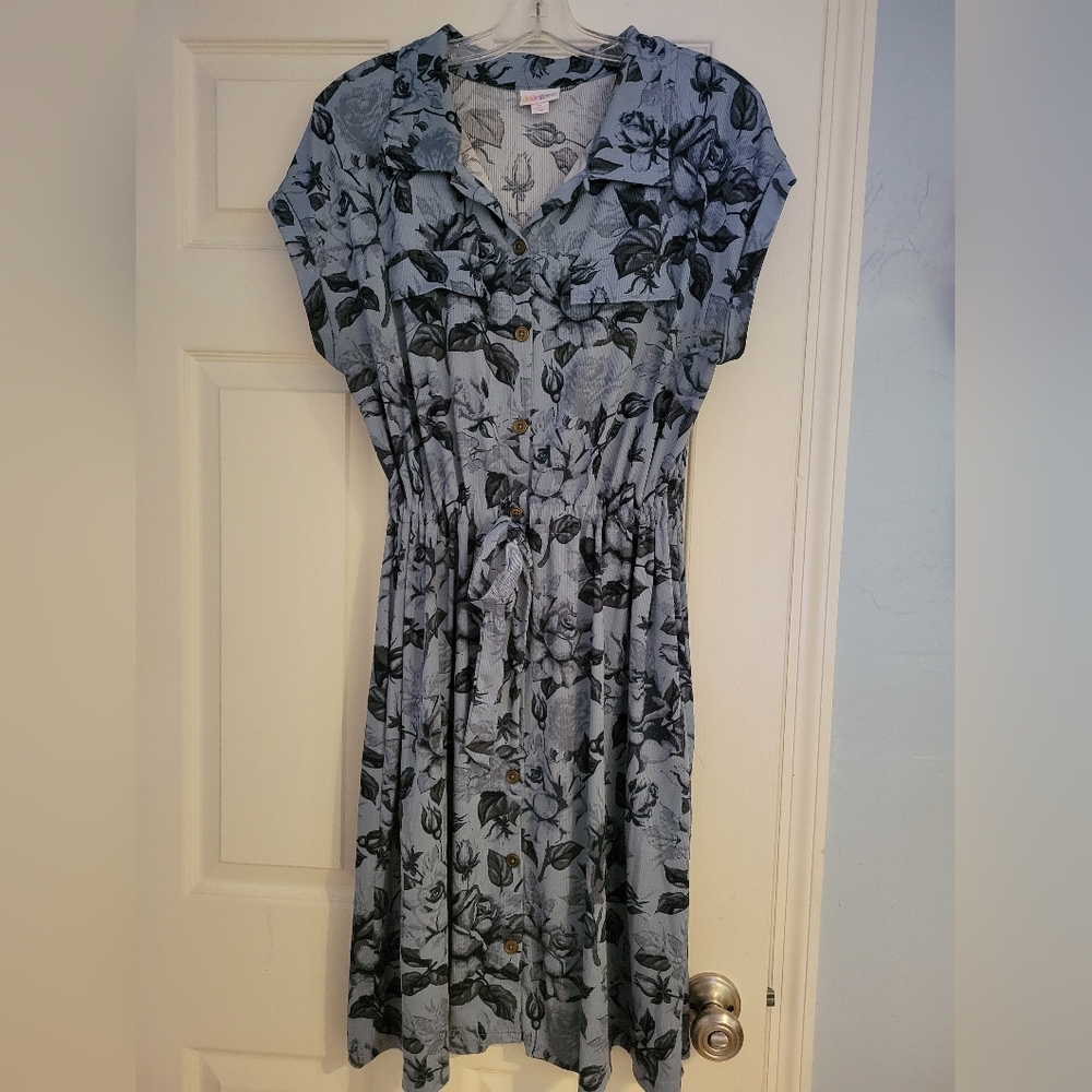 LulaRoe Stacie Shirt Dress
